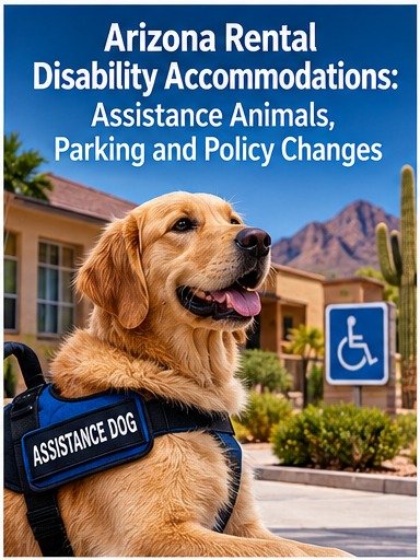 Arizona Rental Disability Accommodations: Assistance Animals, Parking and Policy Changes